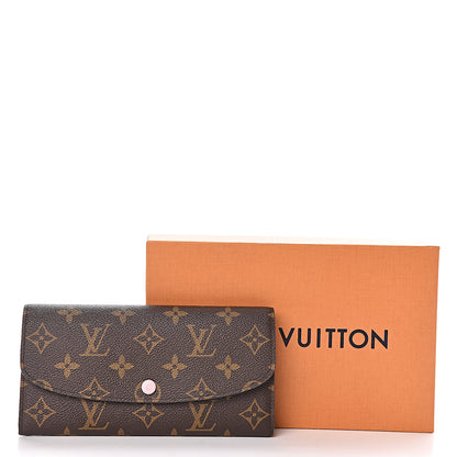 Louis Vuitton Monogram Emilie Wallet Rose Ballerine 8 of 8