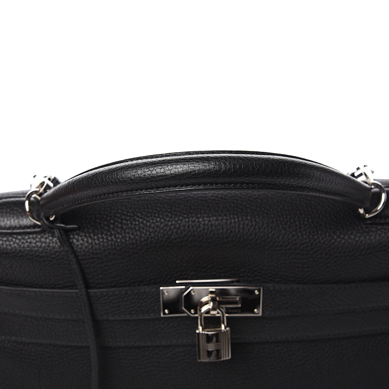Hermes Taurillon Clemence Retourne Kelly 40 Black 34 of 34