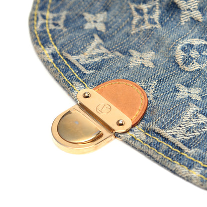 Louis Vuitton Monogram Denim Mini Pleaty Blue 11 of 20