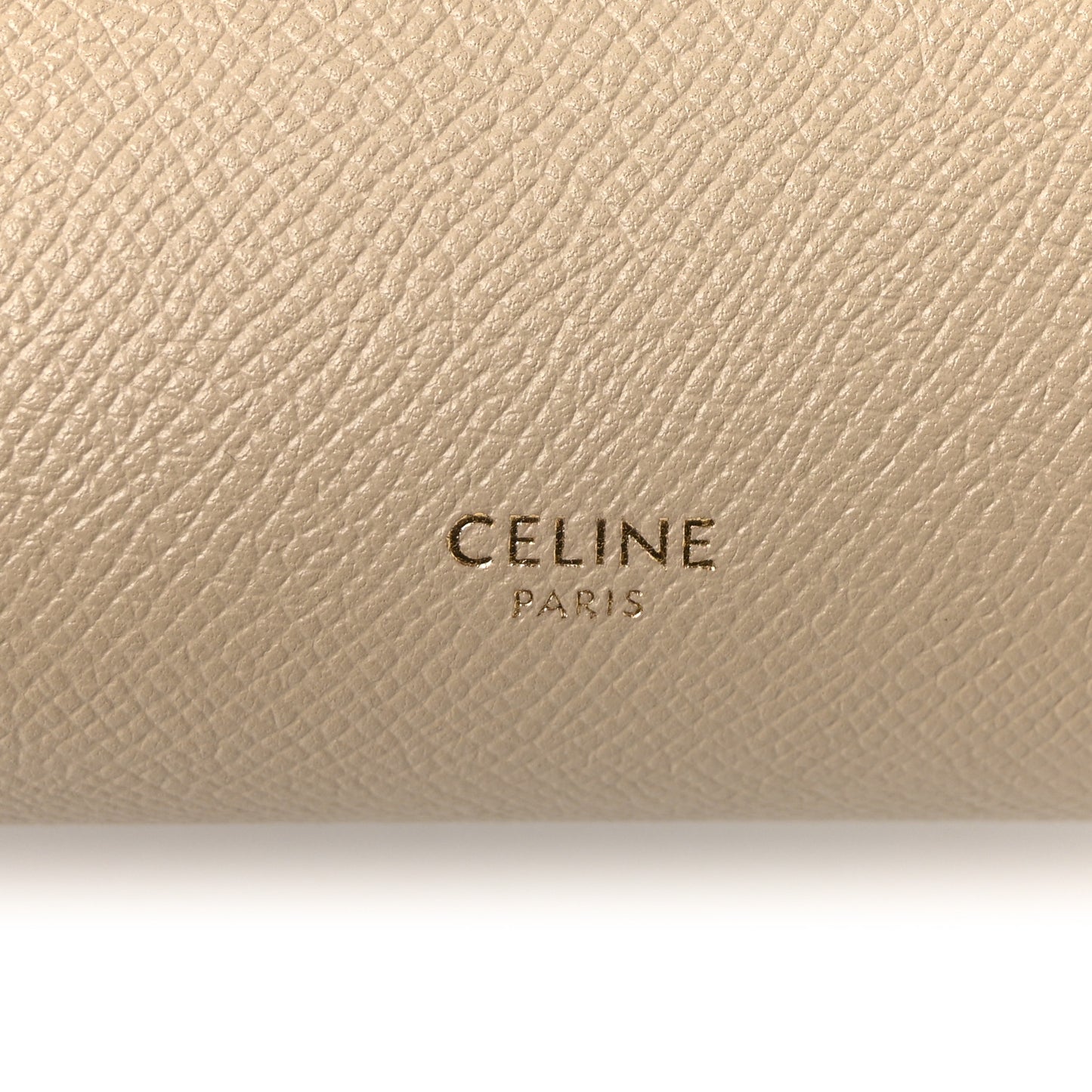 Grained Calfskin Mini Belt Bag Light Taupe