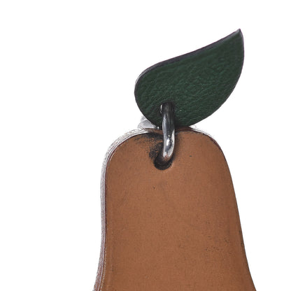 Hermes Swift Chevre Pear Key Chain Bag Charm 4 of 8