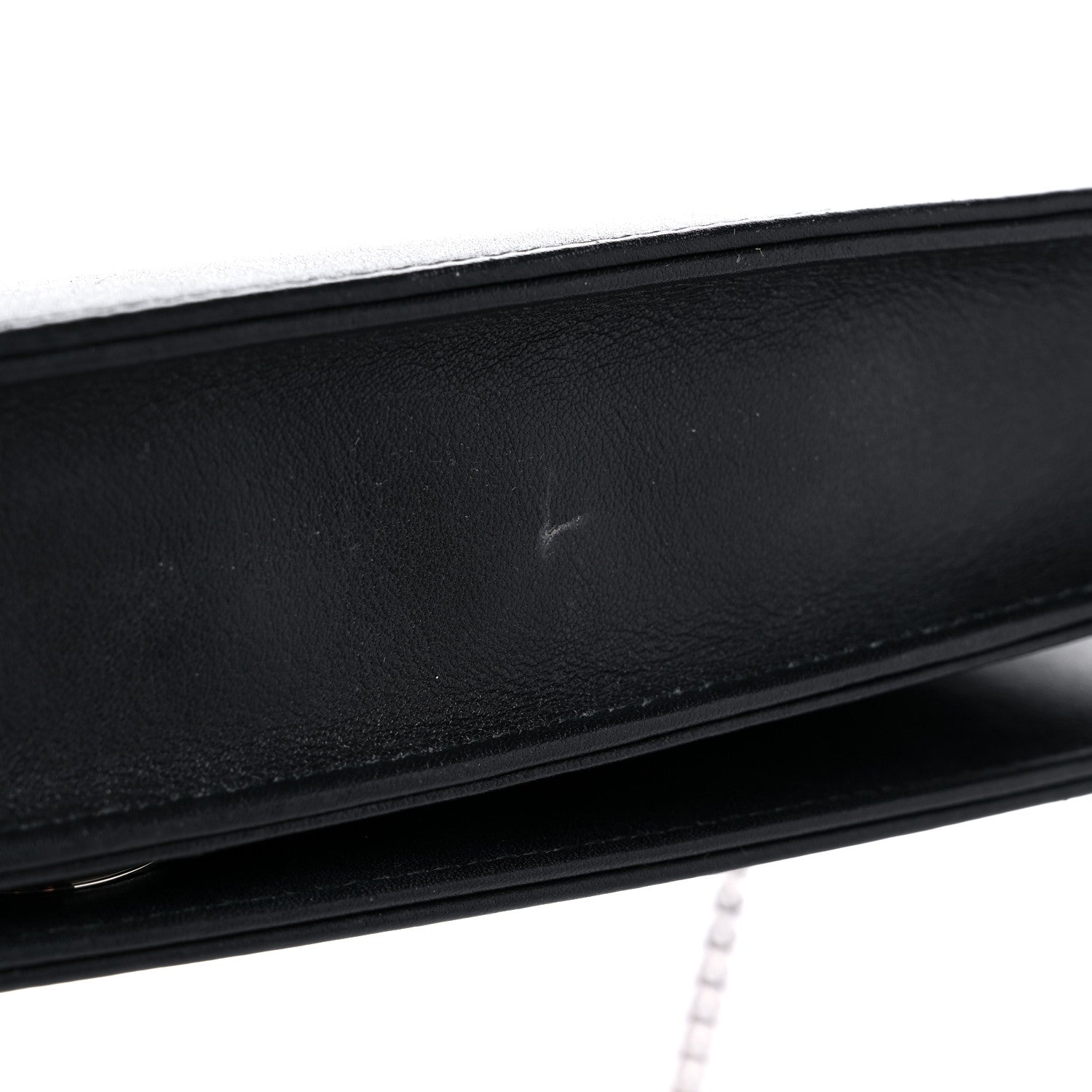 Christian Dior Calfskin Paradise Diorama Croisiere Chain Wallet Black 11 of 12