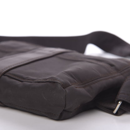 Hermes Toile Acapulco Vassus Waist Bag Chocolate 6 of 9