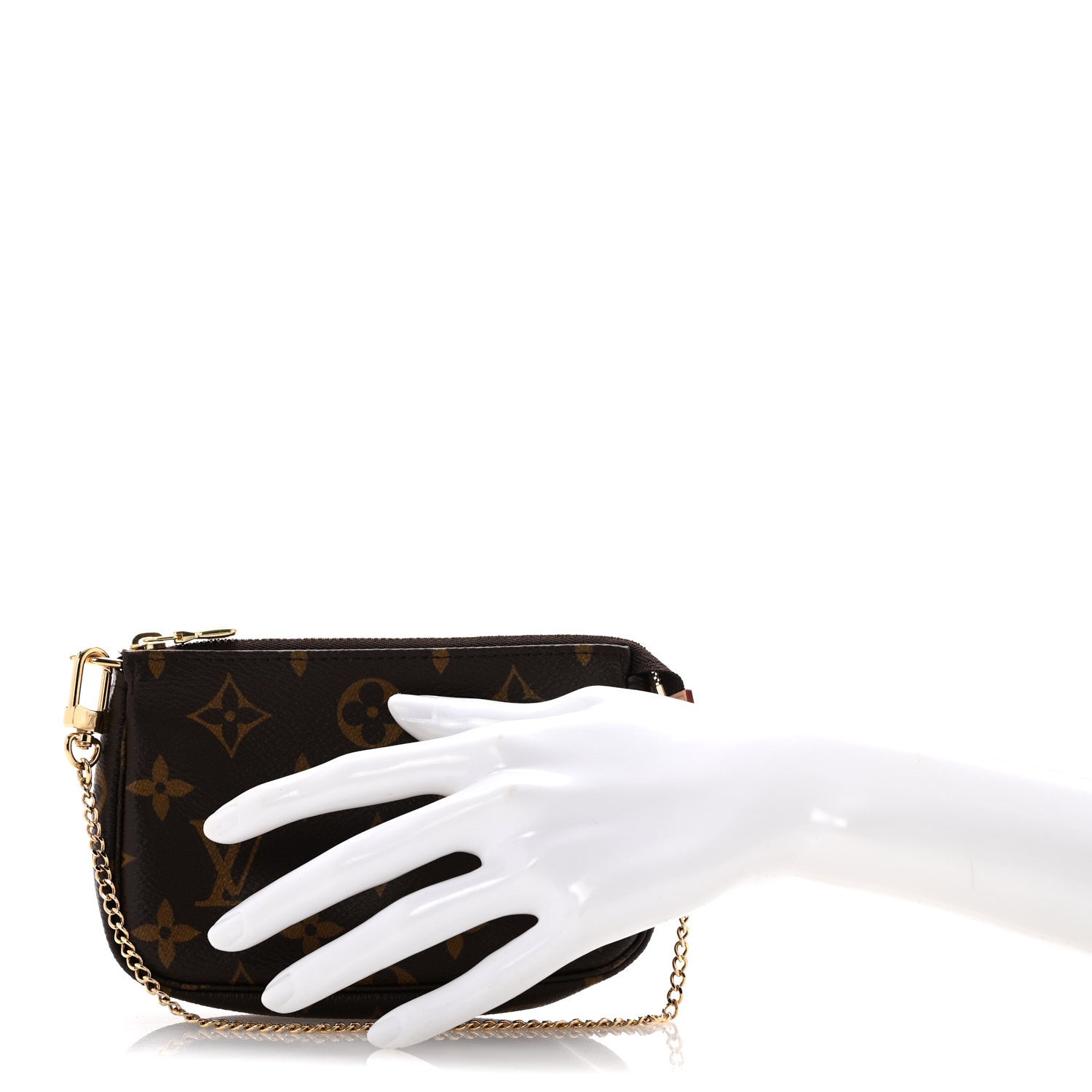 Louis Vuitton Monogram Mini Pochette Accessories 2 of 9