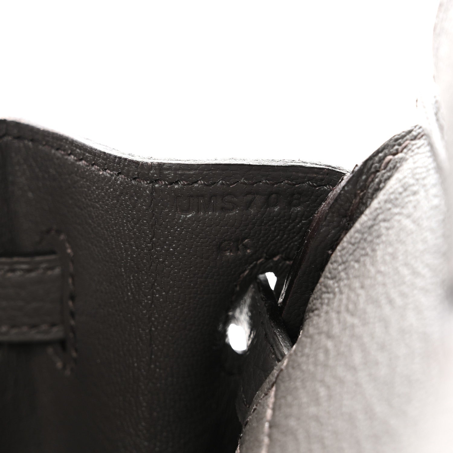 Hermes Togo Birkin 25 Etain 7 of 10