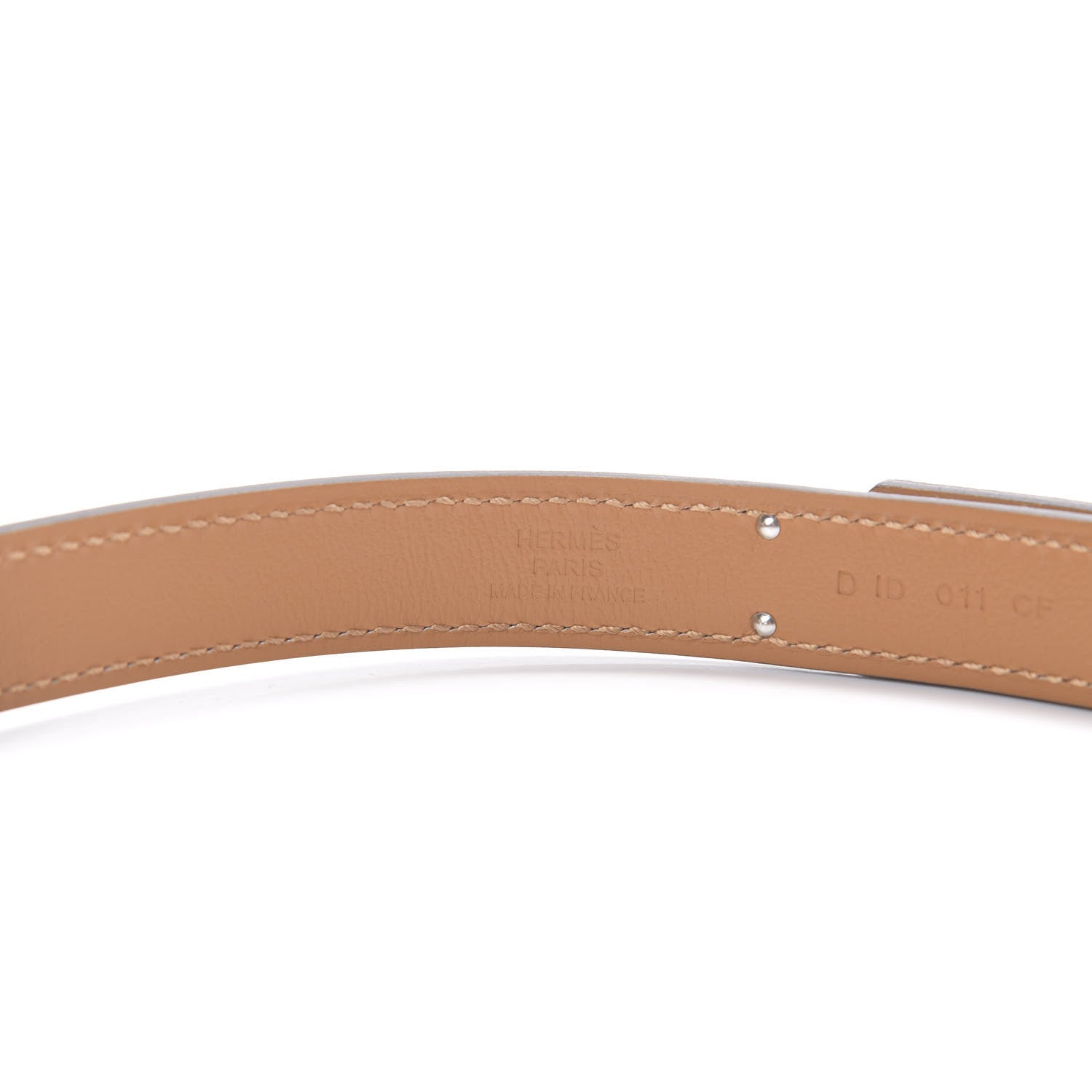 Hermes Epsom Kelly Belt Etoupe 3 of 4