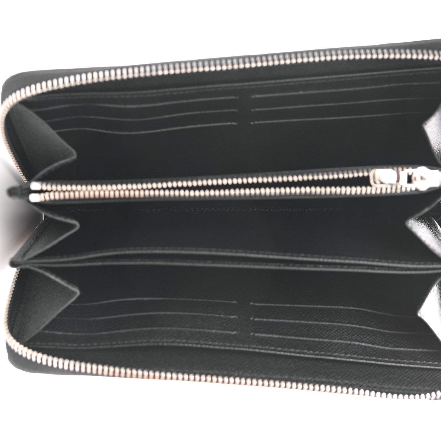 Louis Vuitton Epi Zippy Wallet Black 4 of 6