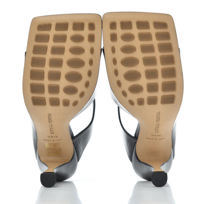 Bottega Veneta Nappa Crunch Lux Sandals 38.5 Black 5 of 20