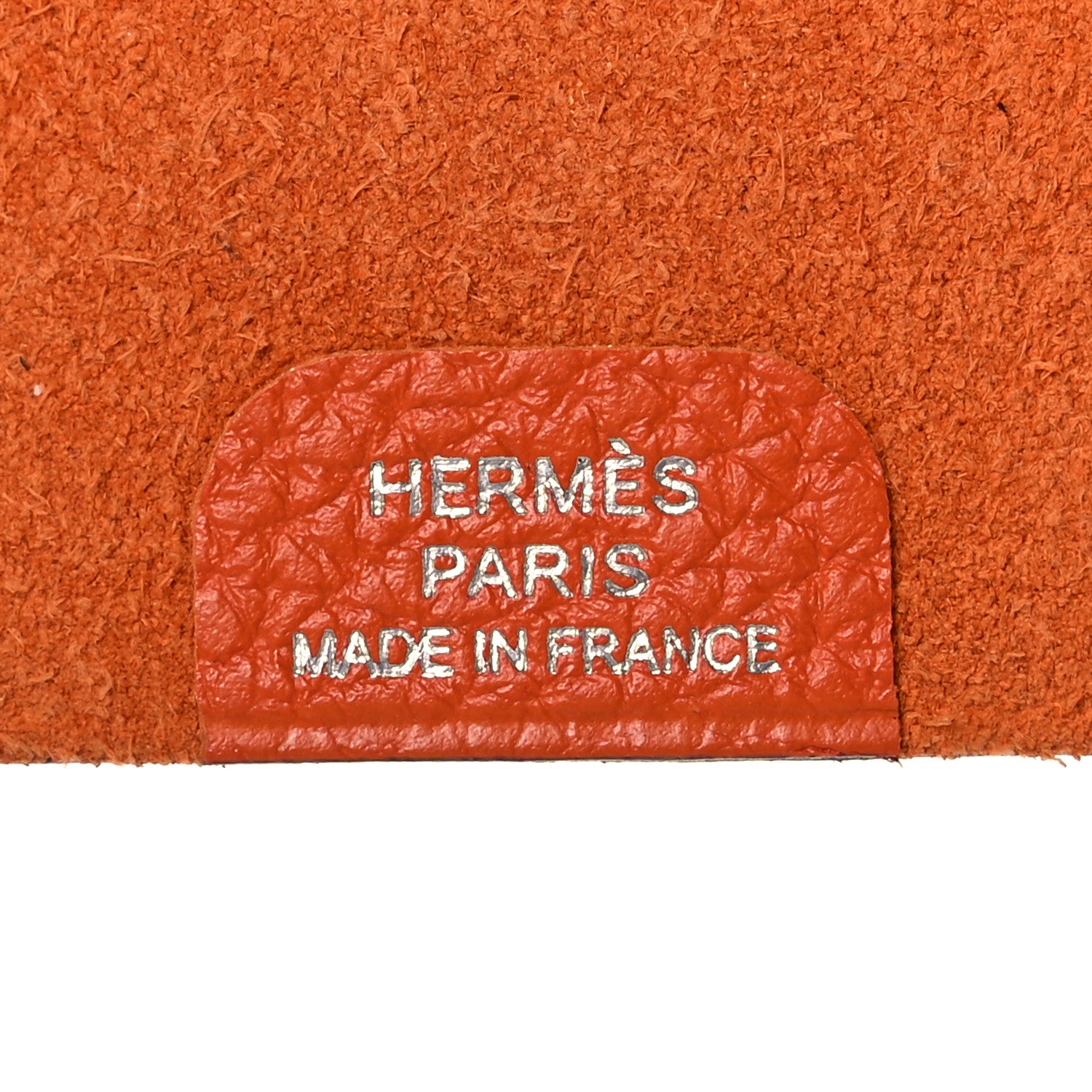 Hermes Togo Ulysse Mini Notebook Orange 6 of 10