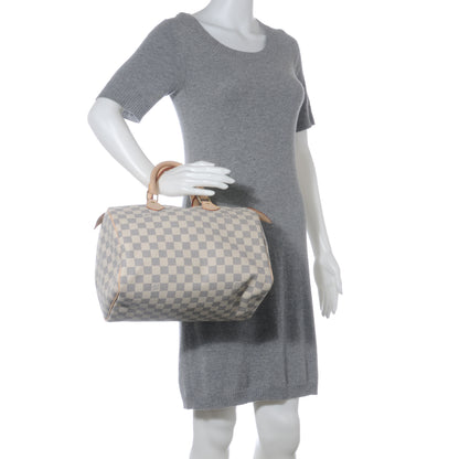 Louis Vuitton Damier Azur Speedy 30 2 of 7