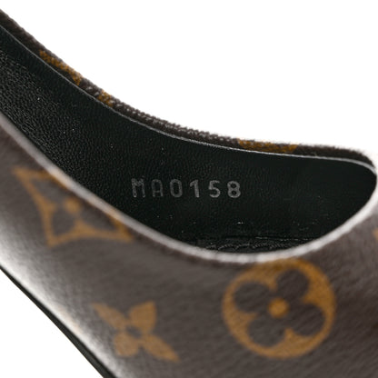 Louis Vuitton Monogram Cherie Pumps 36 Black 8 of 8