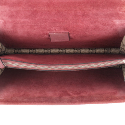 Gucci GG Supreme Monogram Blooms Small Dionysus Shoulder Bag Beige Multicolor Dry Rose 5 of 10