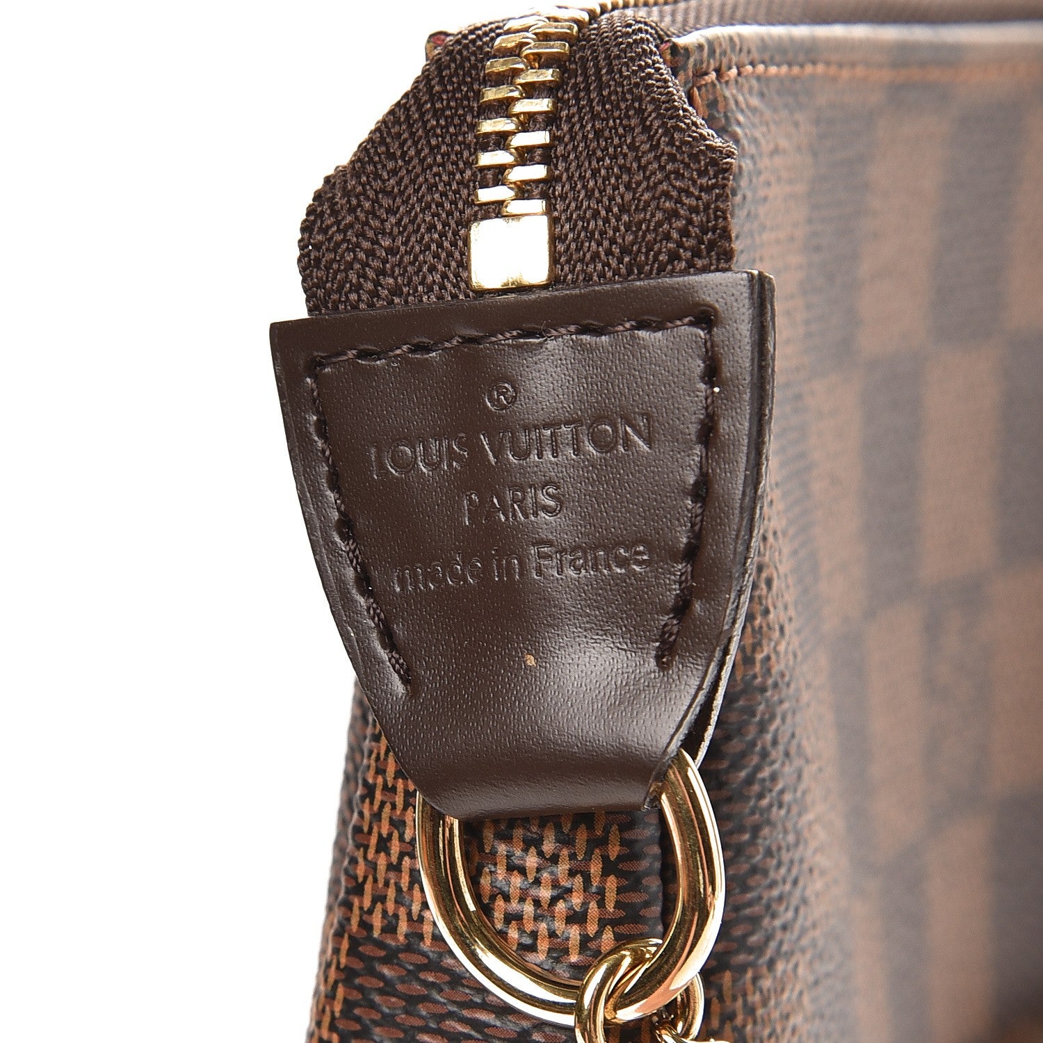 Louis Vuitton Damier Ebene Mini Pochette Accessories 7 of 8
