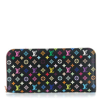 Louis Vuitton Monogram Multicolor Insolite Wallet Black Grenade 1 of 7