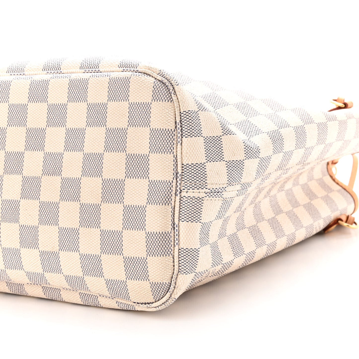 Damier Azur Neo Neverfull MM Rose Ballerine