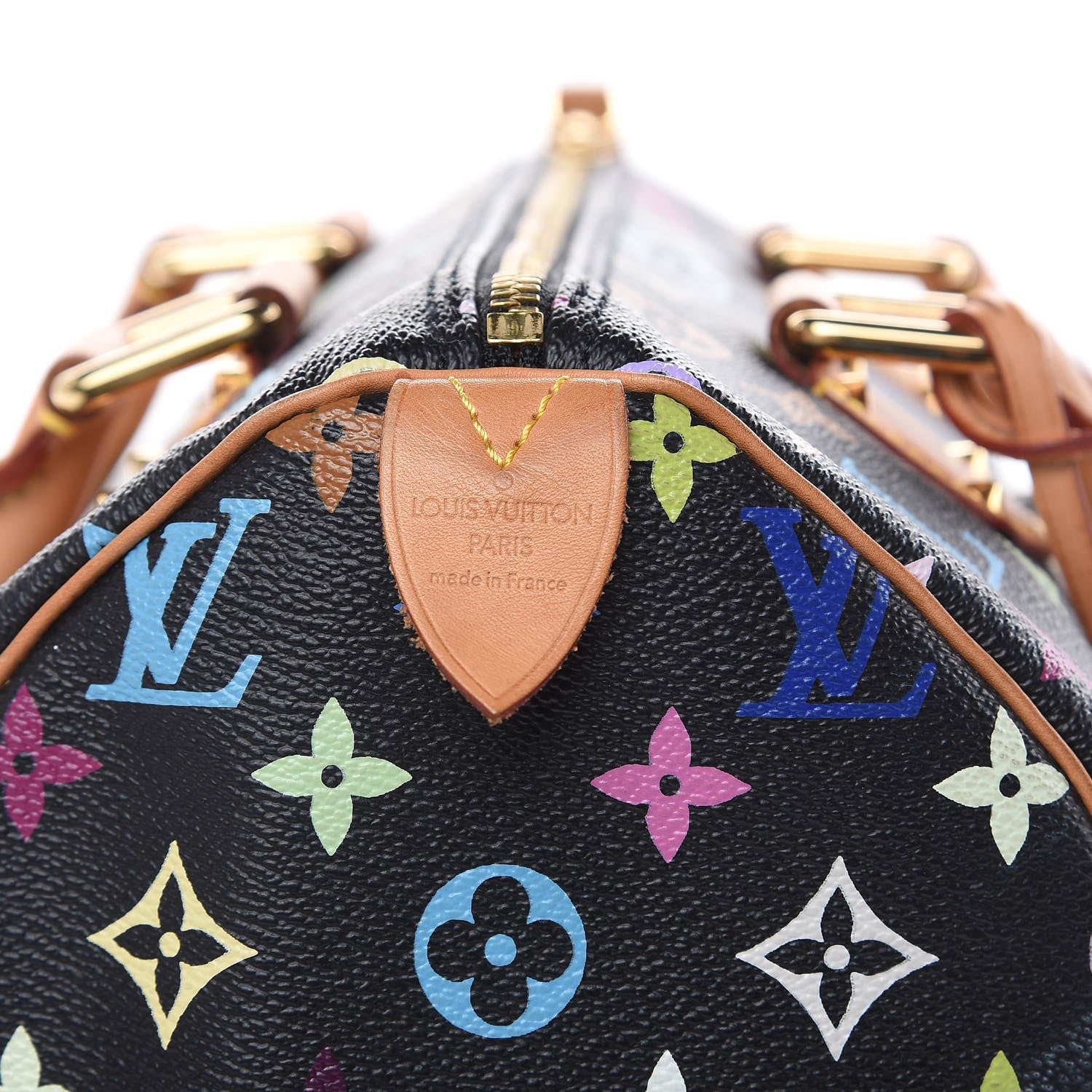Louis Vuitton Monogram Multicolor Speedy 30 Black 8 of 15