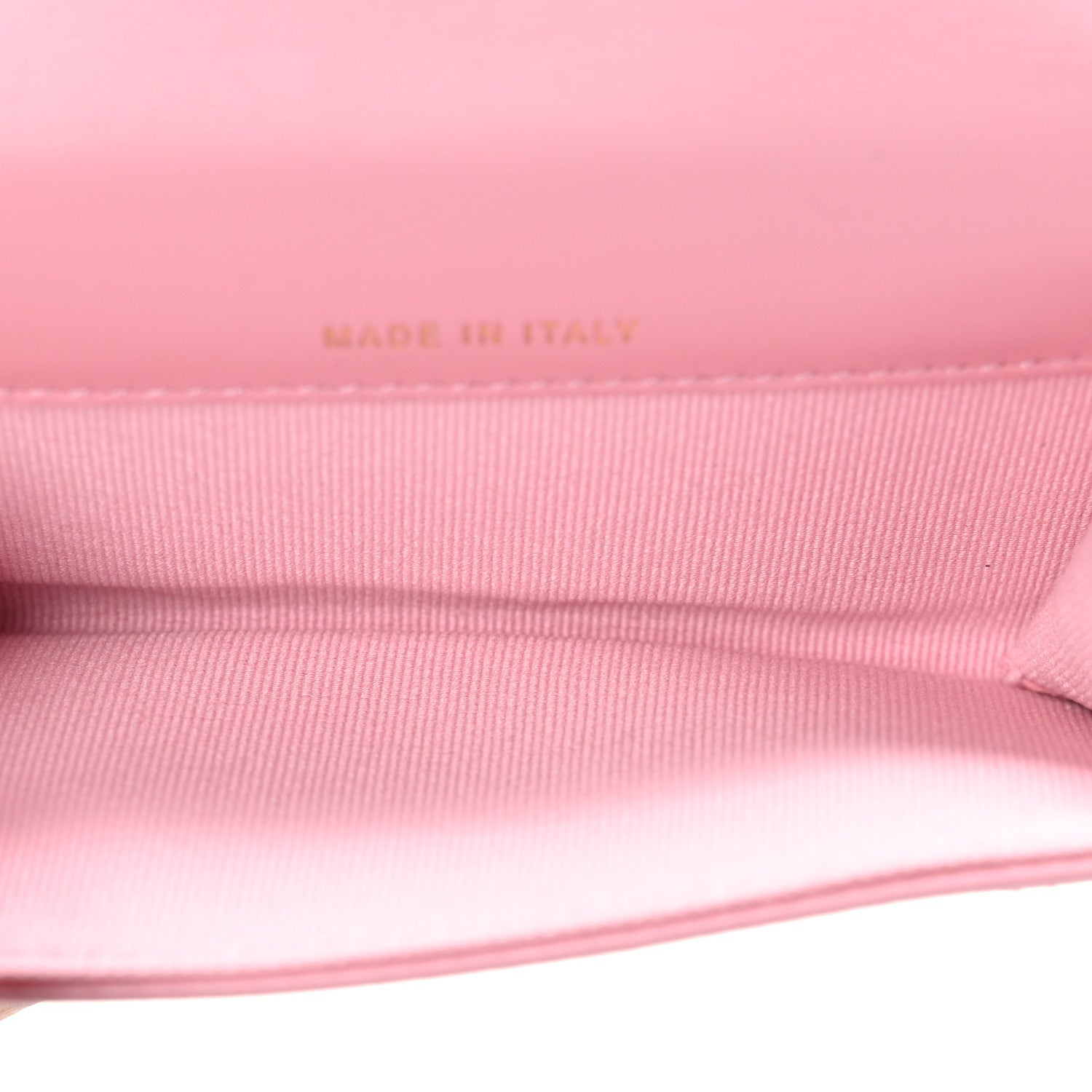Chanel Lambskin Quilted Flap Card Holder Wallet Pink 5 of 8