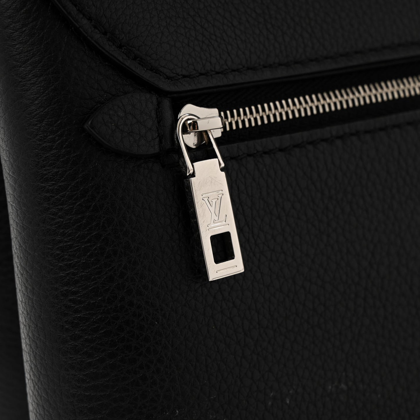 Soft Calfskin My Lockme Top Handle Black
