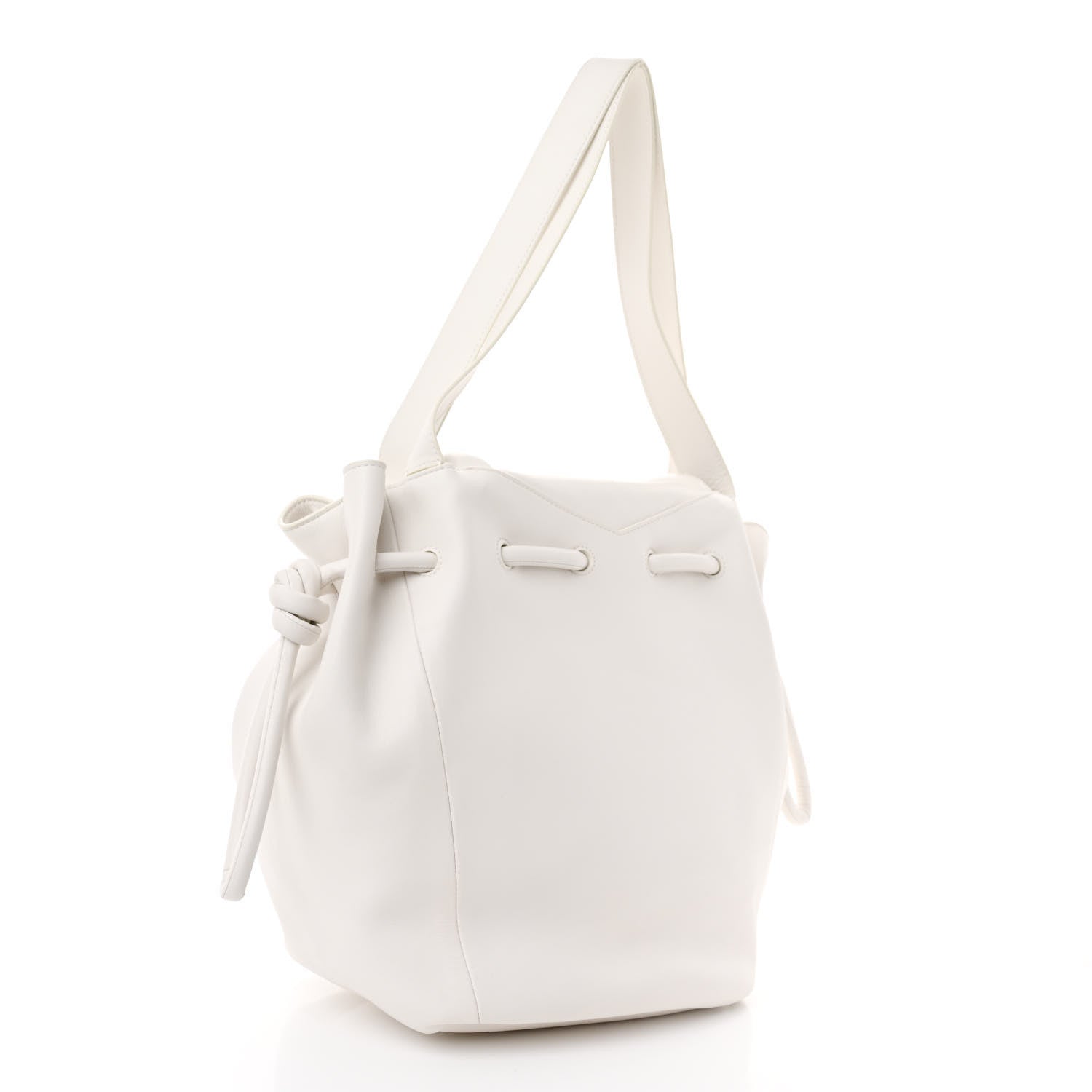 Bottega Veneta Calfskin Large Beak Tote Chalk 3 of 10