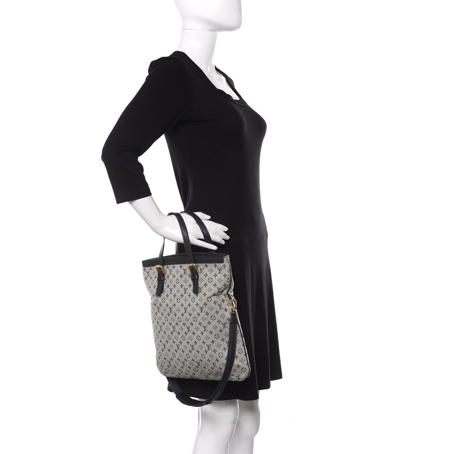 Louis Vuitton Mini Monogram Francoise Blue 3 of 12