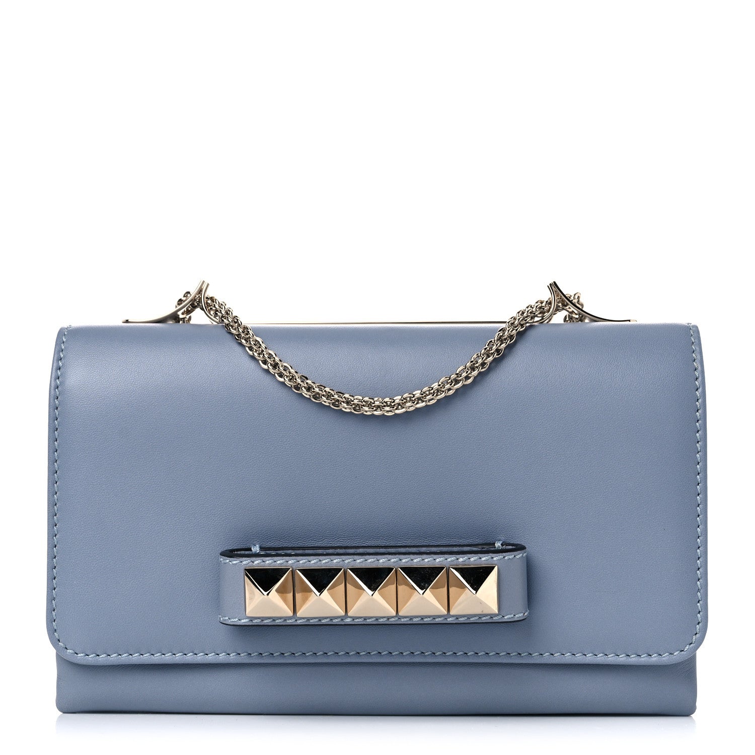 Valentino Garavani Nappa Va Va Voom Shoulder Bag London Stone 1 of 12