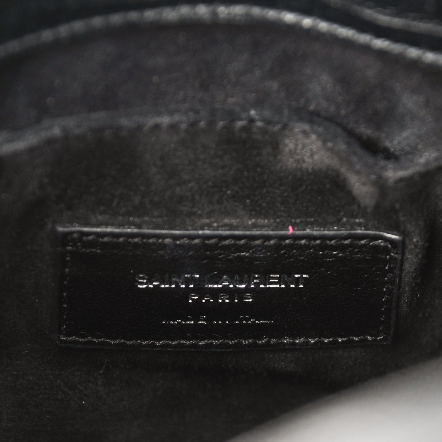 Calfskin Crocodile Embossed Nano Sac De Jour Black