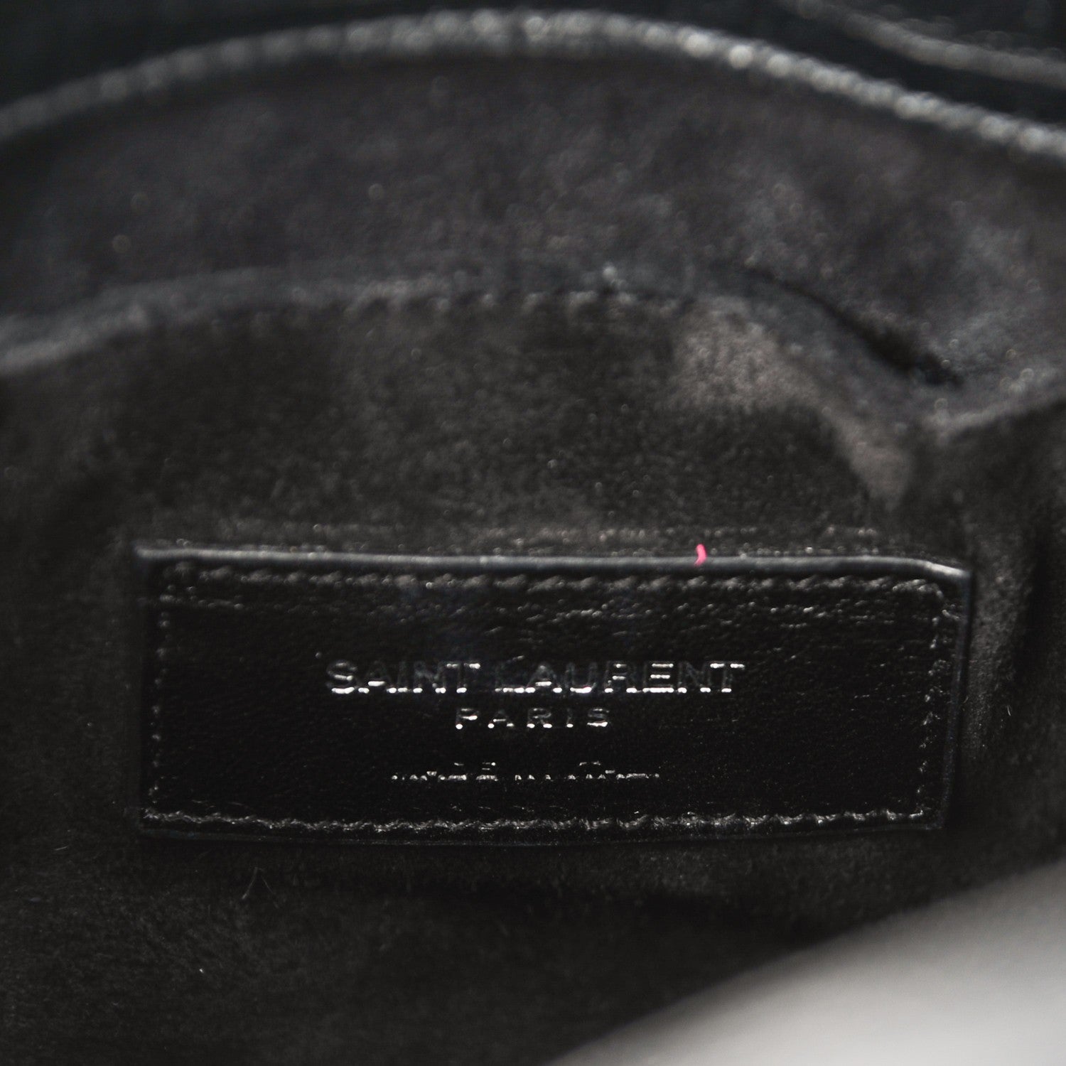 Saint Laurent Calfskin Crocodile Embossed Nano Sac De Jour Black 6 of 6