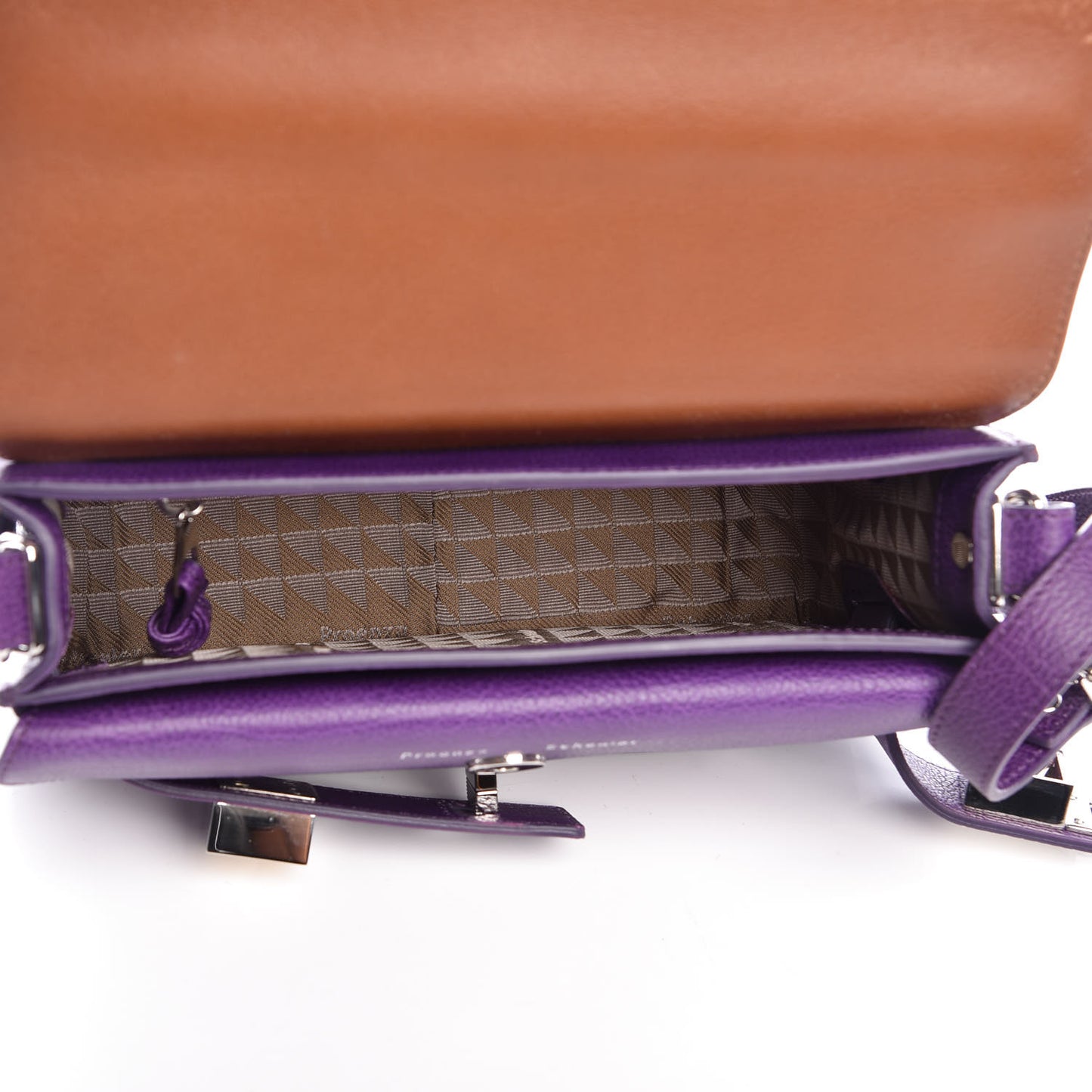Calfskin Mini PS11 Classic Shoulder Bag Veruca