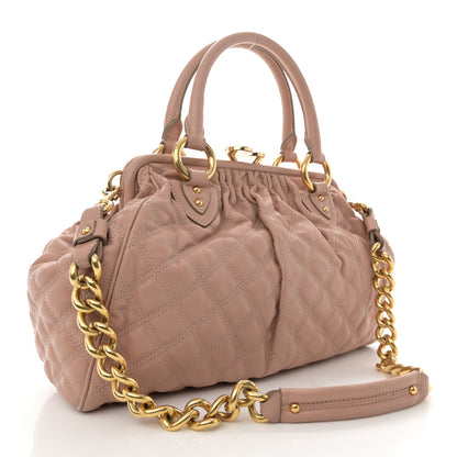 Marc Jacobs Calfskin Quilted Stam Blush 3 of 16