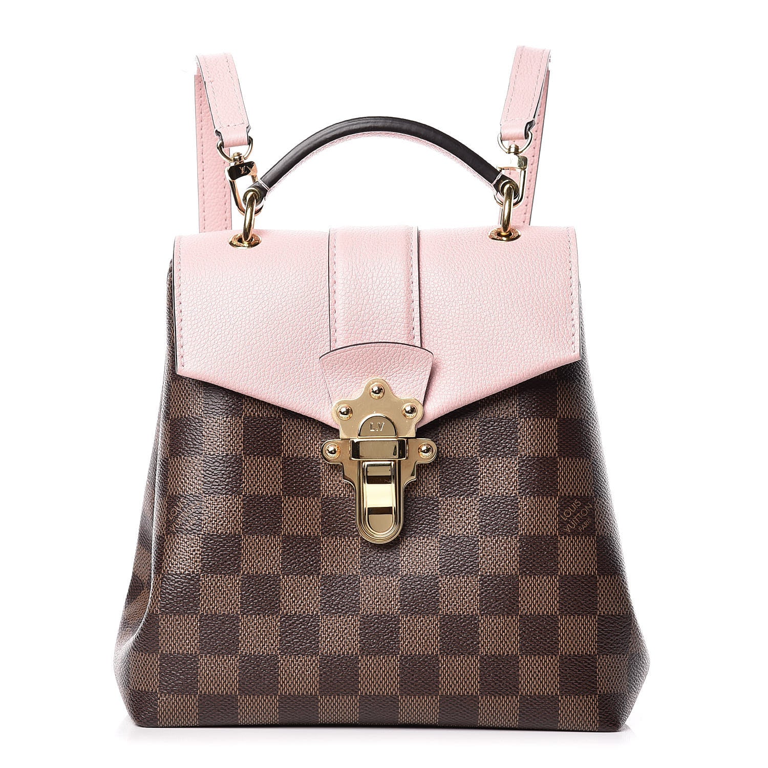 Louis Vuitton Damier Ebene Clapton Backpack Magnolia 1 of 9