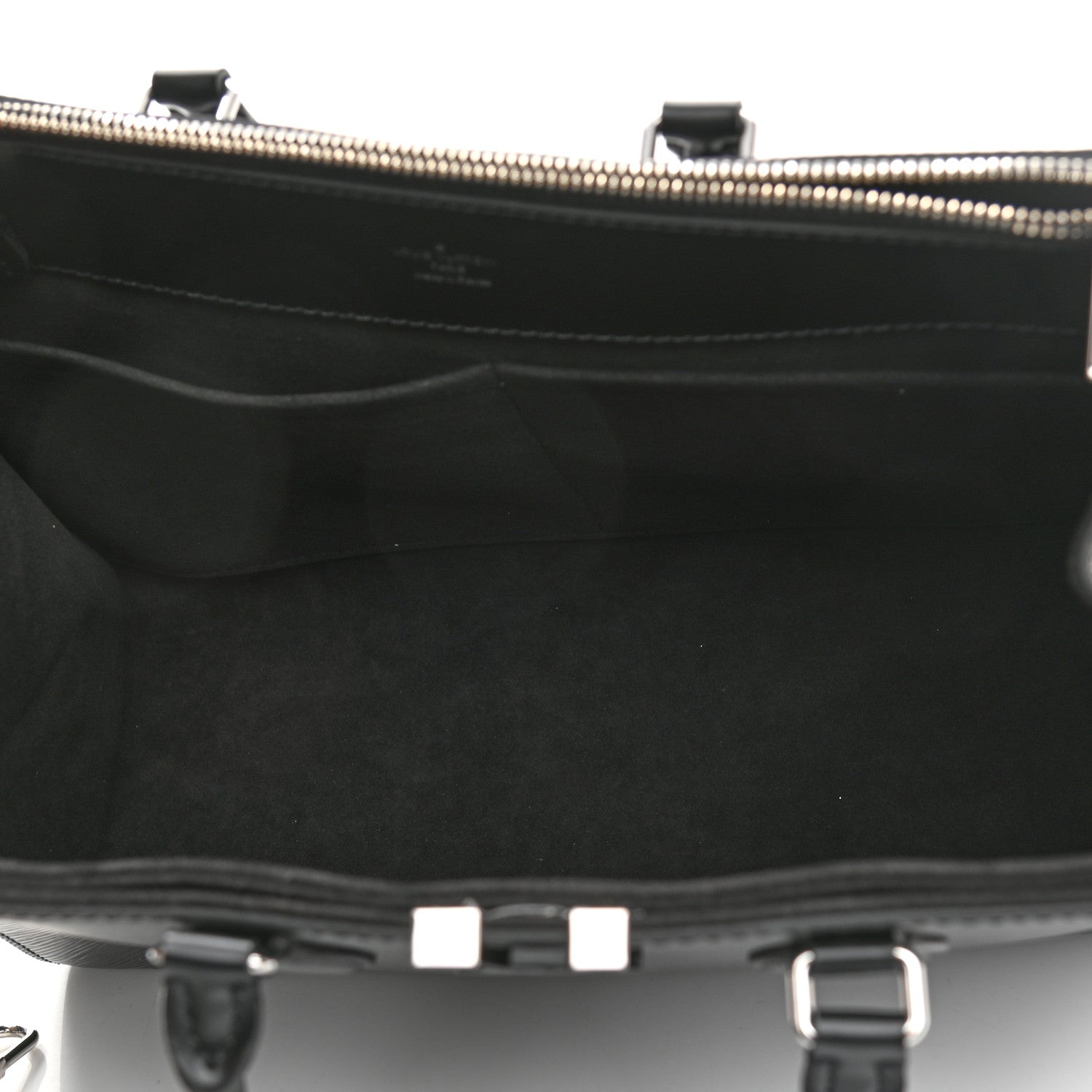 Louis Vuitton Epi Grenelle Tote MM Black 5 of 9