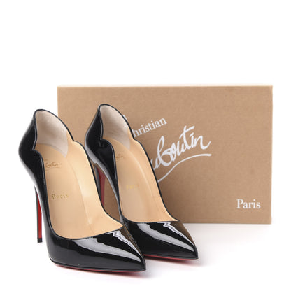 Christian Louboutin Patent Hot Chick 100 Pumps 39 Black 8 of 8
