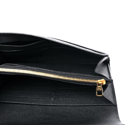 Louis Vuitton Empreinte Sarah Wallet NM Black 7 of 9