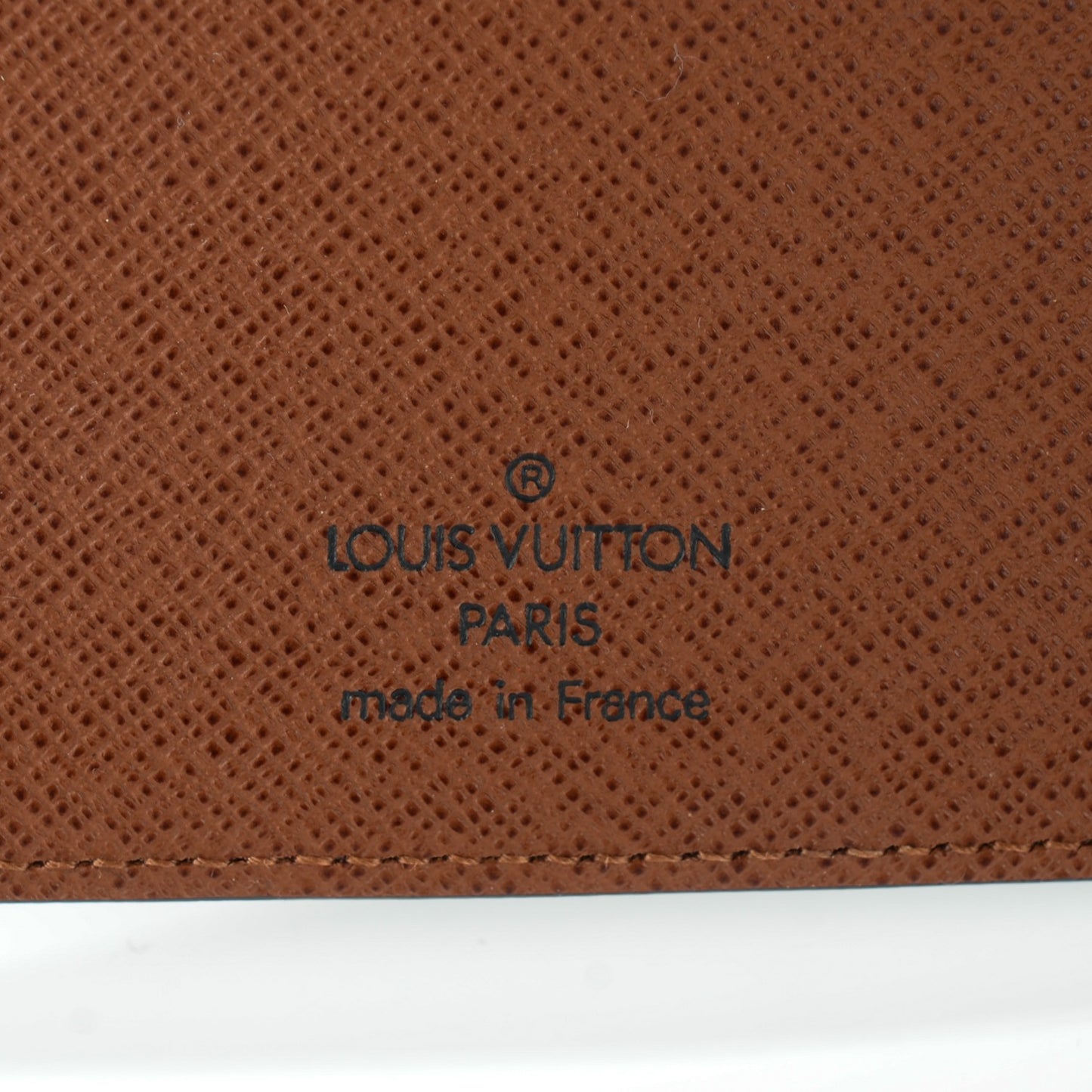 Monogram Medium Ring Agenda Cover