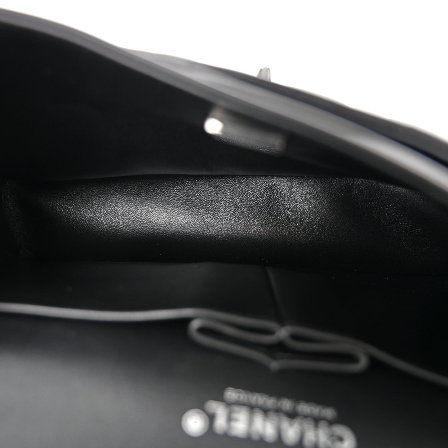 Lambskin Quilted Medium Double Flap So Black