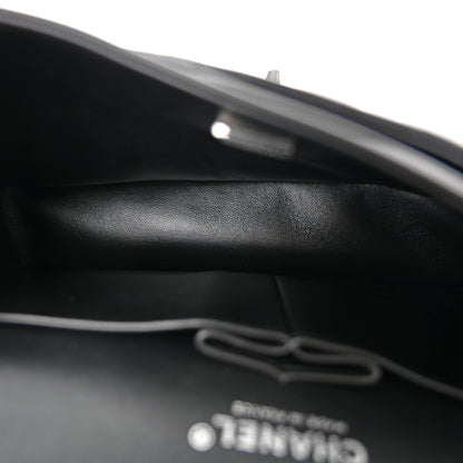 Chanel Lambskin Quilted Medium Double Flap So Black 5 of 11