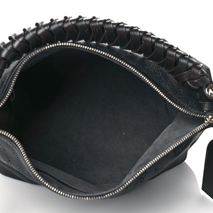 Louis Vuitton Mahina Beaubourg Hobo MM Black 5 of 12