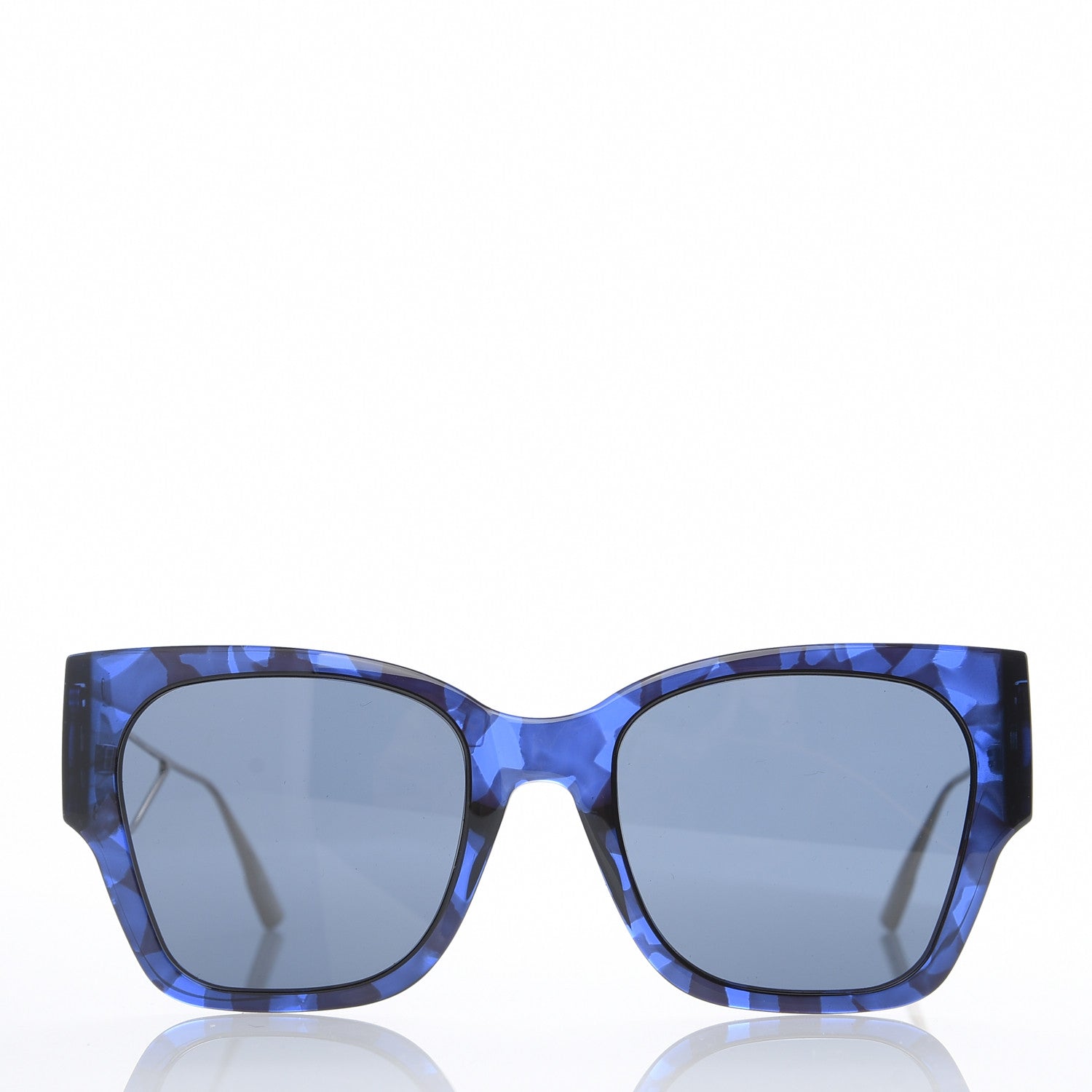 Christian Dior Acetate Rectangular 30 Montaigne 1 Sunglasses Blue 2 of 6
