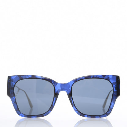 Christian Dior Acetate Rectangular 30 Montaigne 1 Sunglasses Blue 2 of 6