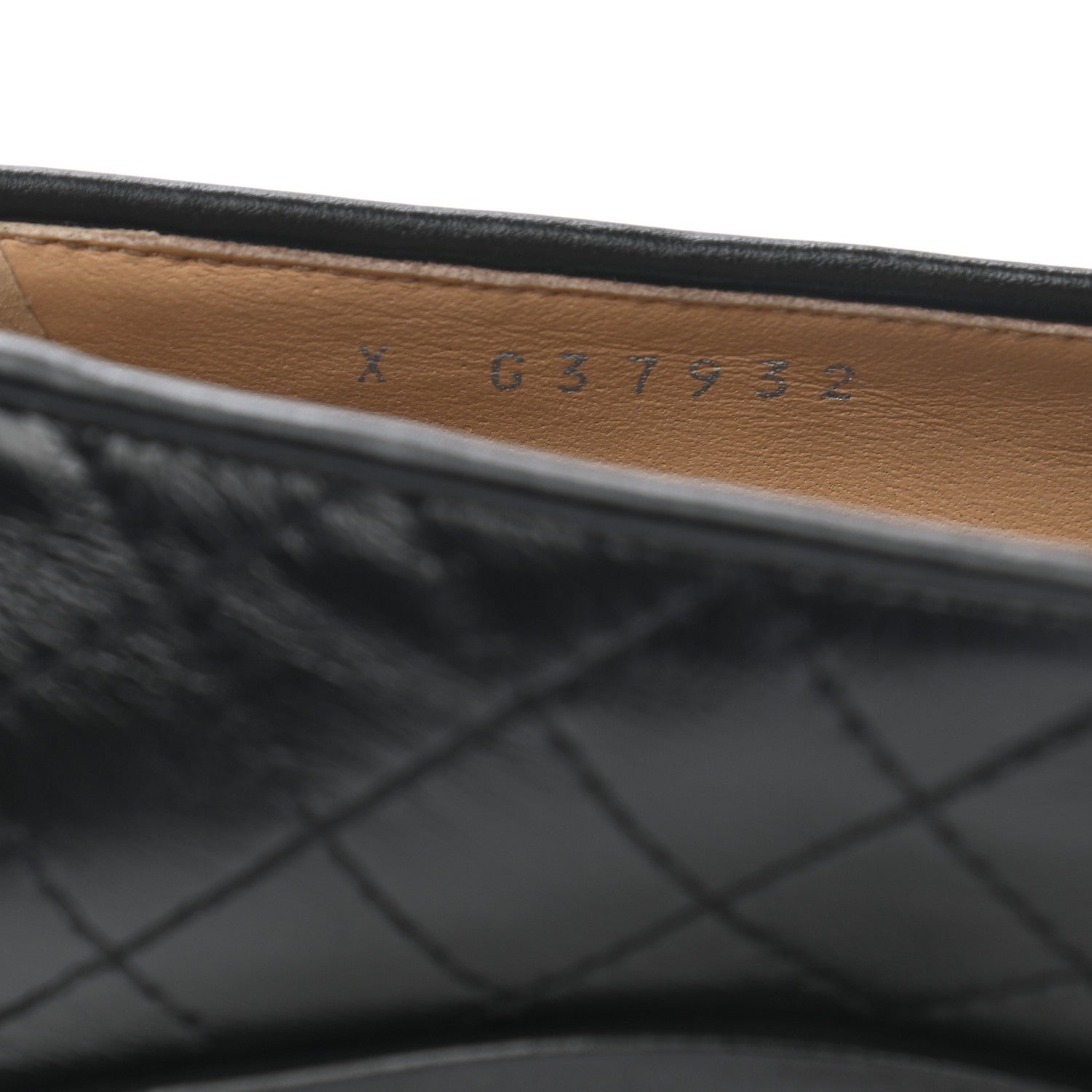 Chanel Calfskin Stitched CC Loafers 35.5 Black 8 of 8