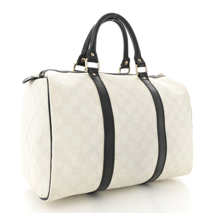 Gucci GG Plus Monogram Medium Joy Boston White Black 3 of 14