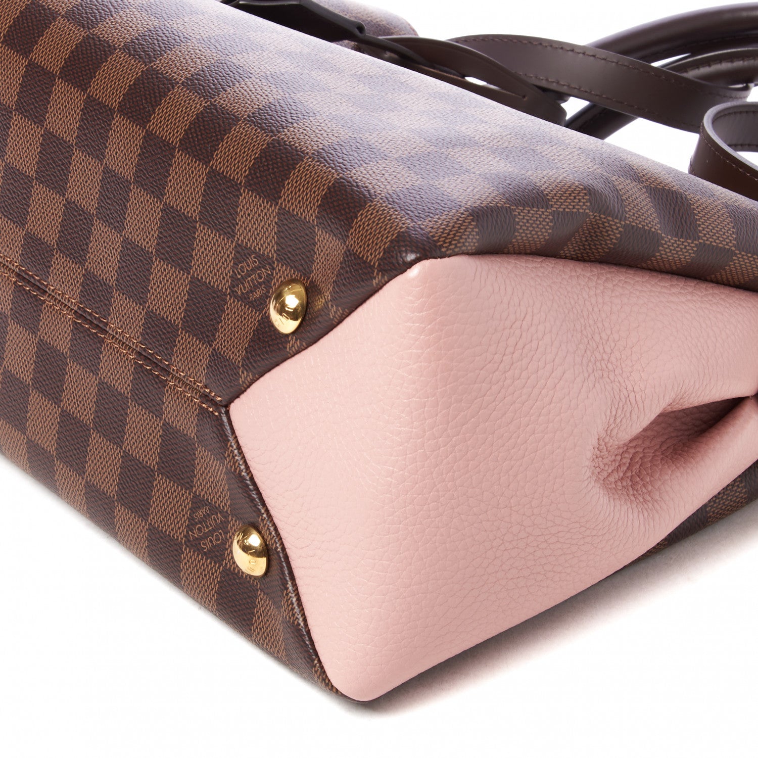 Louis Vuitton Damier Ebene Cuir Taurillon Brittany Magnolia 4 of 8