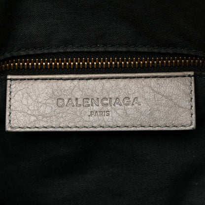Balenciaga Agneau Classic Hardware Boston Gris Pyrite 7 of 17