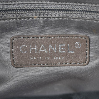 Chanel Glazed Caviar Quilted Mademoiselle Bowling Bag Black 6 of 12