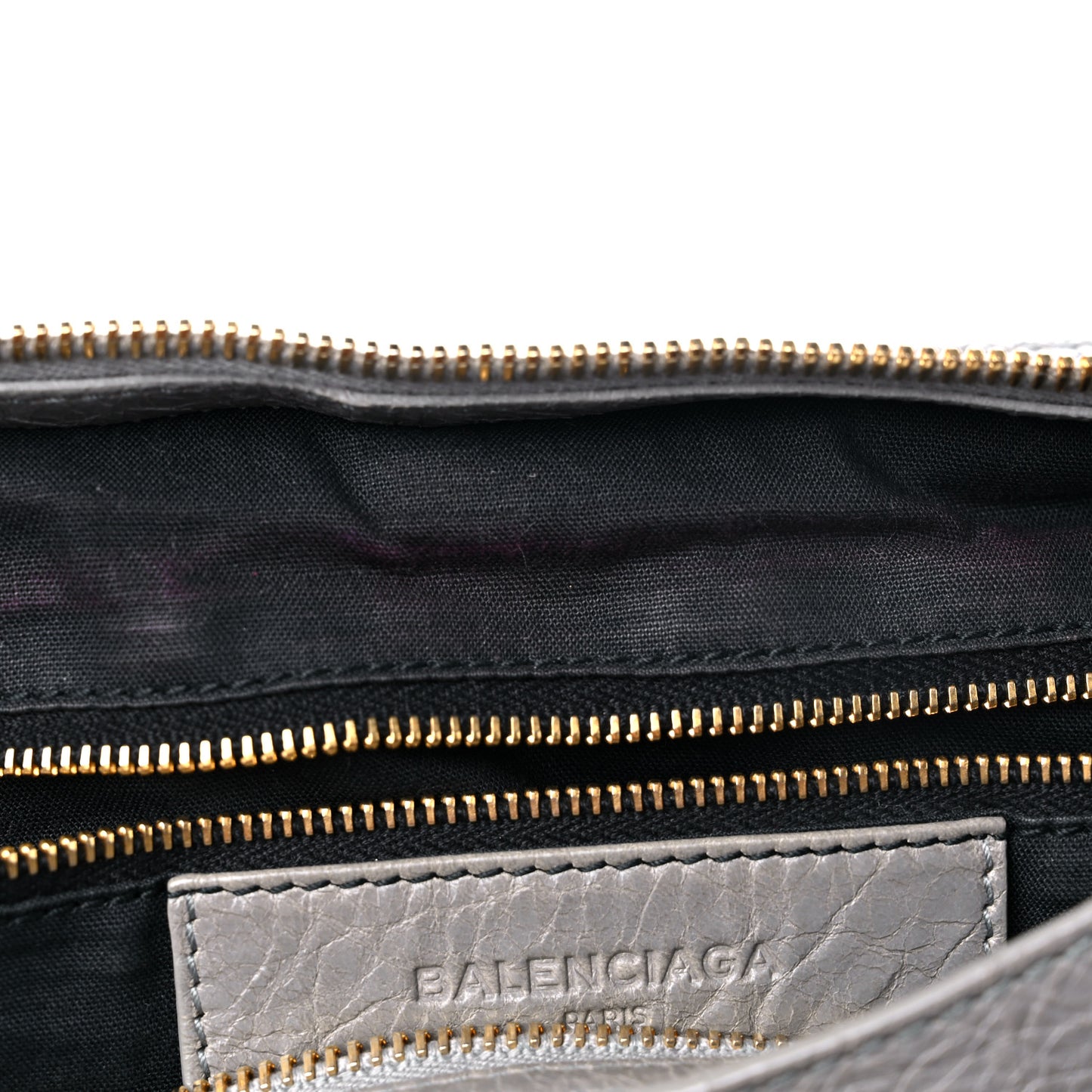 Agneau Giant 12 Gold Hardware City Gris Pyrite