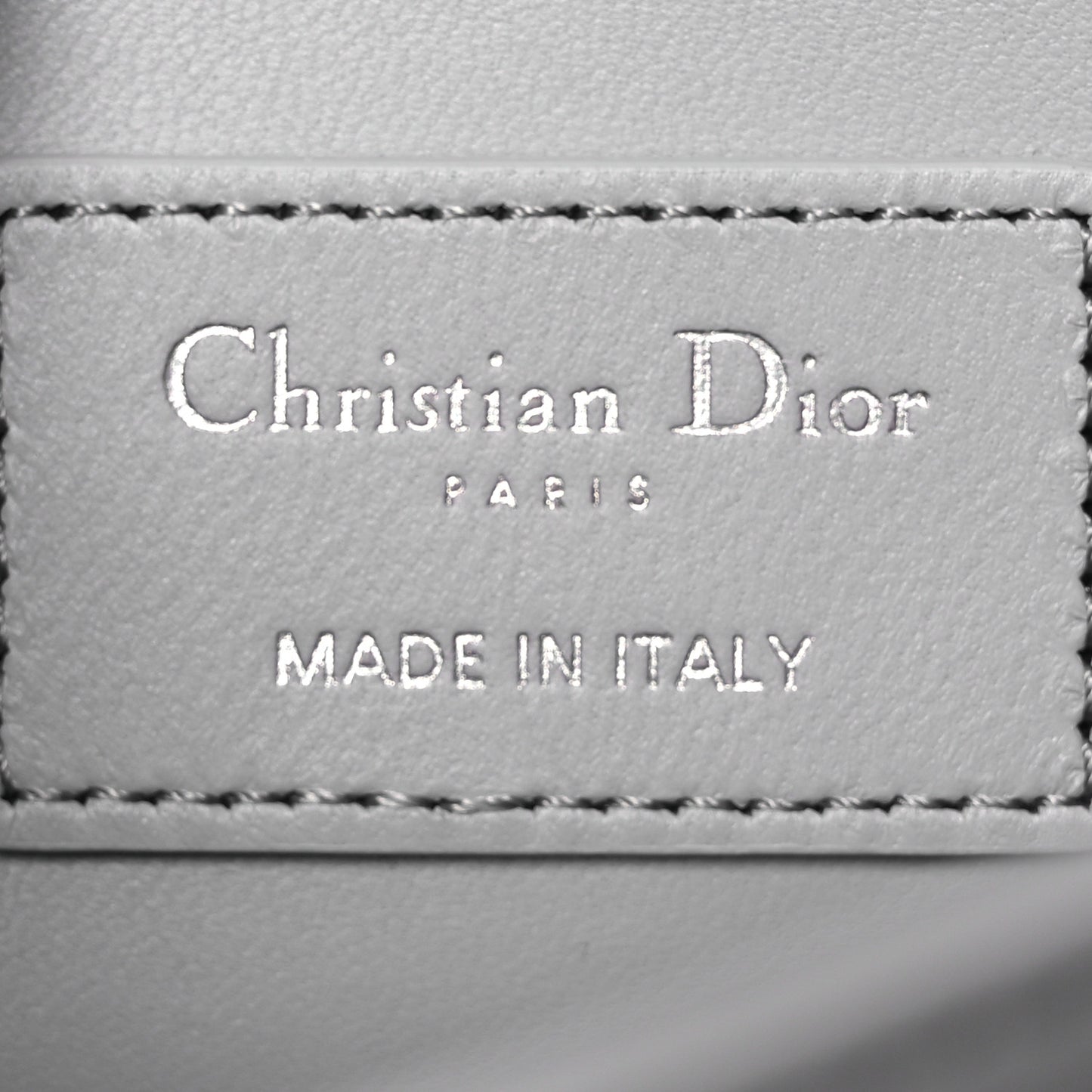 Lambskin Cannage My Dior Top Handle Bag Cloud Blue