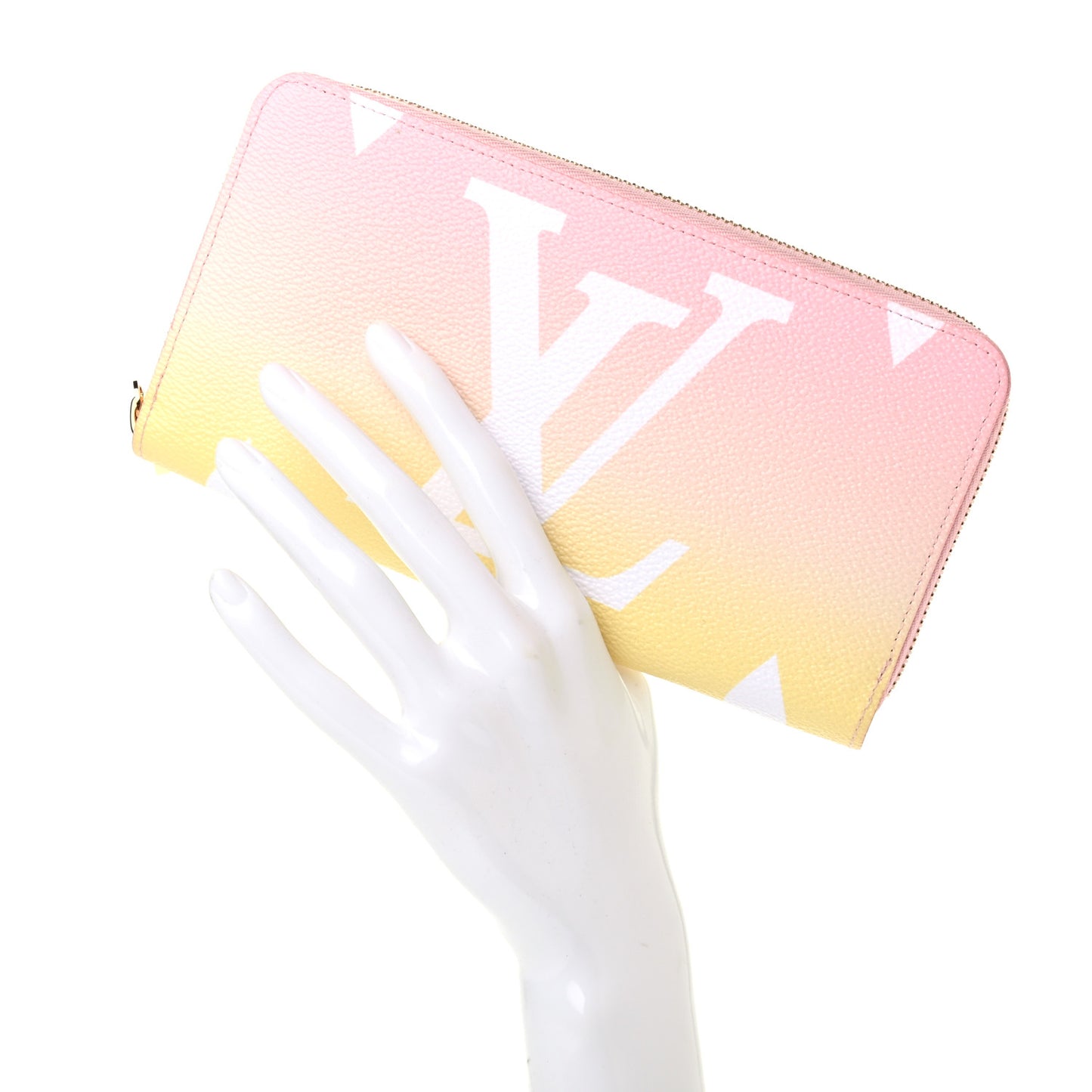Monogram Giant By The Pool Zippy Wallet Light Pink