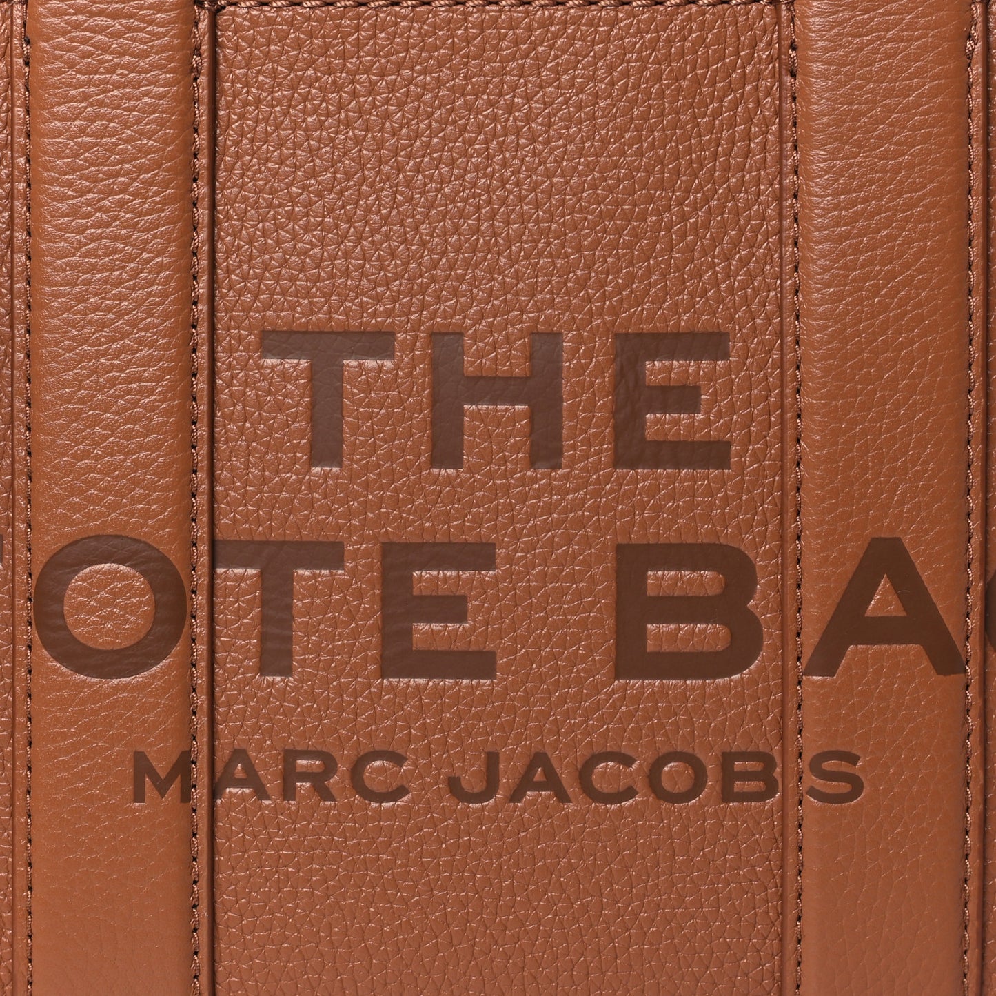 Grained Calfskin Small The Tote Bag Argan Oil