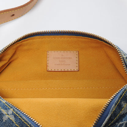 Louis Vuitton Monogram Denim Baggy PM Blue 5 of 7