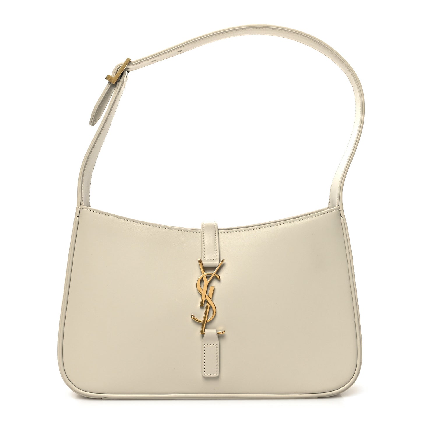 Smooth Calfskin Le 5 A 7 Hobo Blanc Vintage